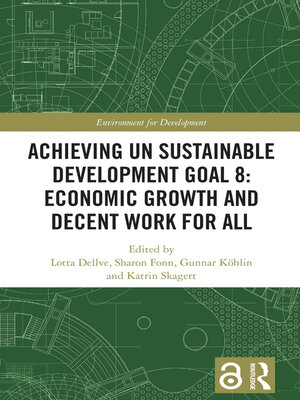 cover image of Achieving UN Sustainable Development Goal 8